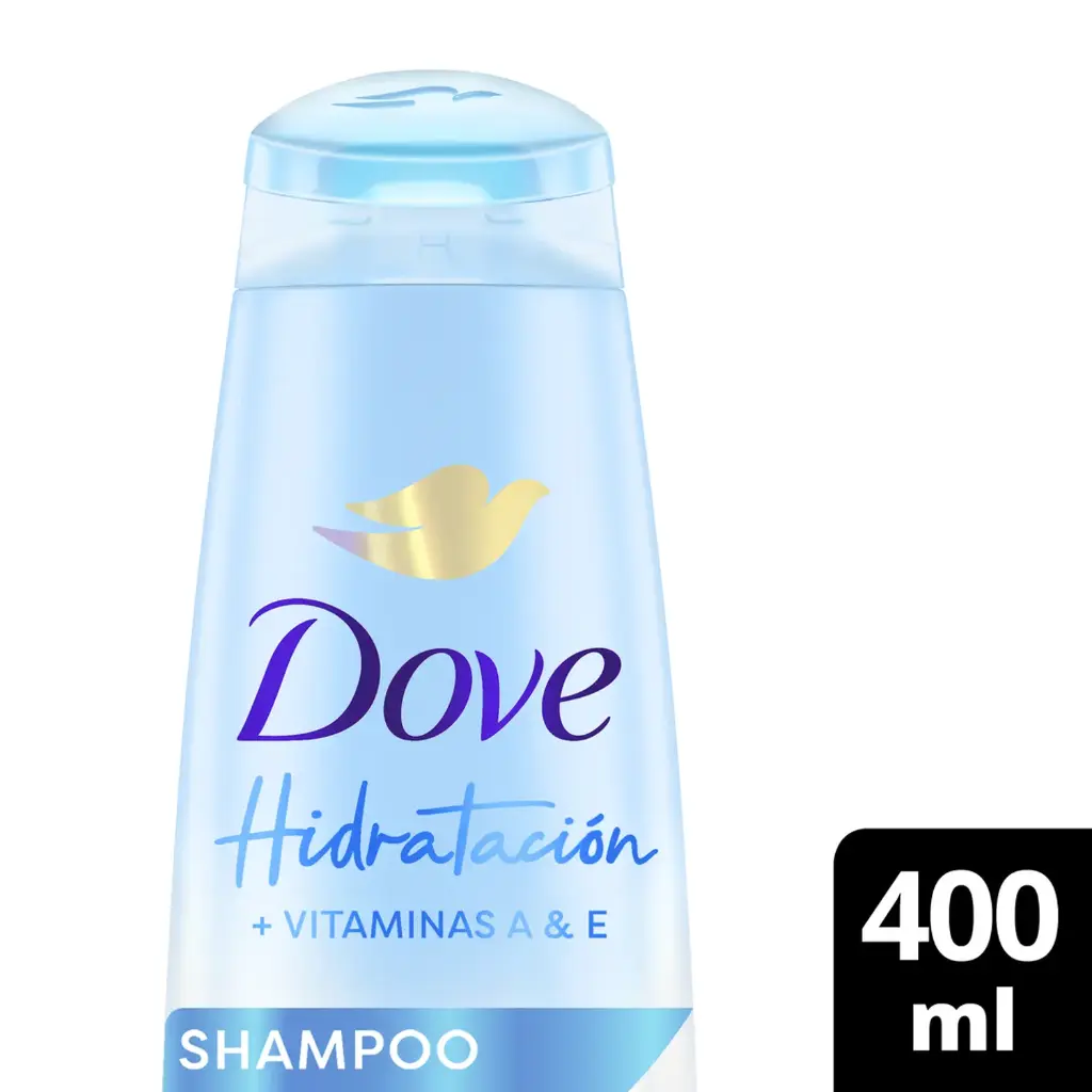 Shampoo Dove Hidratación Vitamina A & E