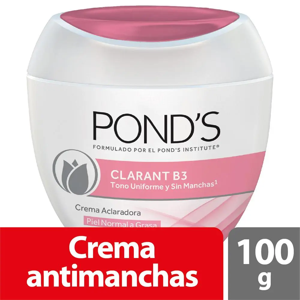 Crema Antimanchas Ponds Clarant B3 Piel Grasa