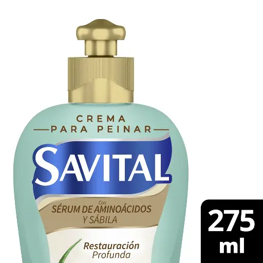 Crema para Peinar Savital Aminoácidos y Sábila