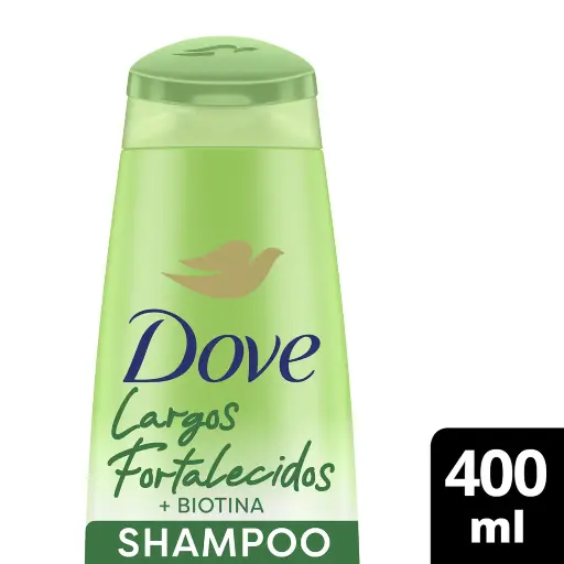 Shampoo Dove Largos Fortalecidos con Biotinas