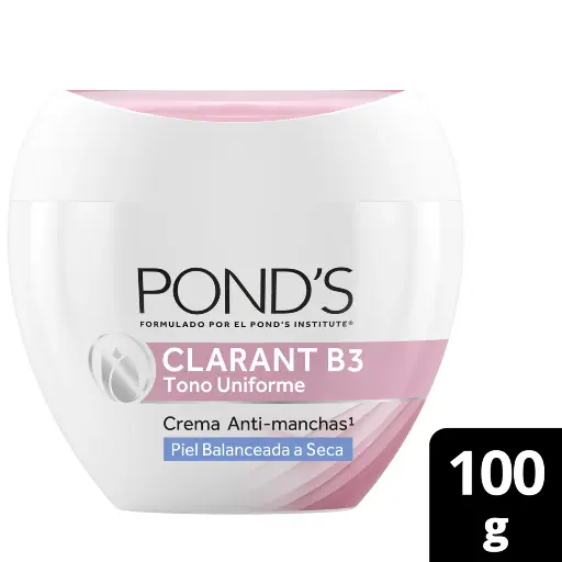 Crema Antimanchas Ponds Clarant B3 Piel Seca